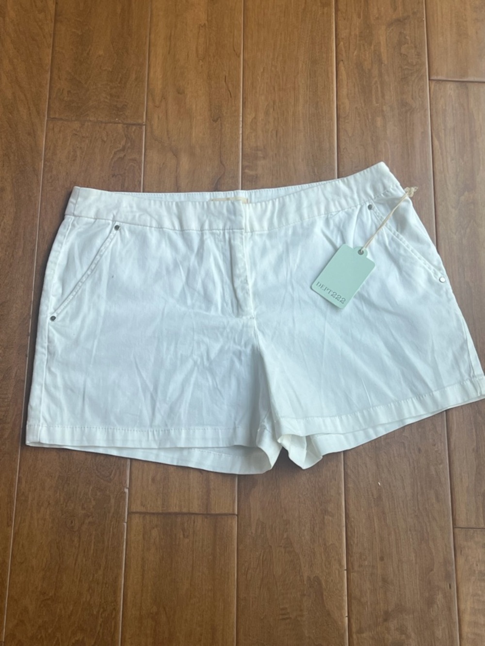 White Women's Casual Shorts